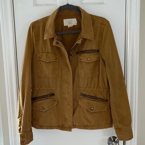 J. Crew Chino Utility Jacket Sz M